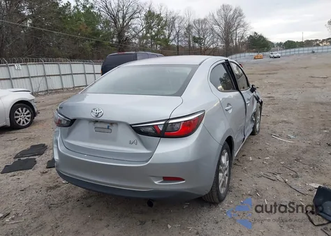 2018 Toyota Yaris Ia из США, поврежденный, VIN 3MYDLBYV5JY323621